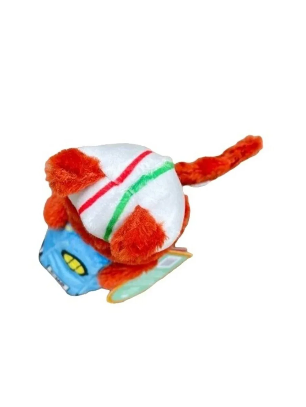 Bark Dog Toy Squirrel on Vespa Crinkle Squeaky Plush Medium Sized Pup Gift New